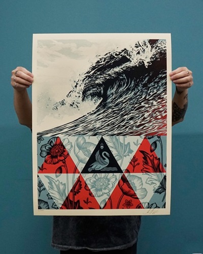 Wave Of Distress (2025) by Shepard Fairey